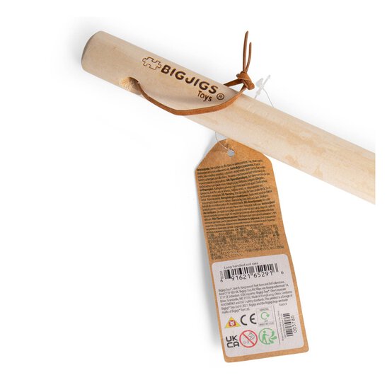 Bigjigs Long-Handled Soil Rake image number 4