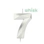 Whisk Silver Faceted Number 7 Candle image number 1