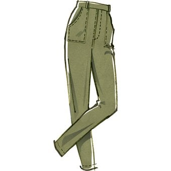 McCall’s Angie Jeans Sewing Pattern M8162 (14-22) image number 3