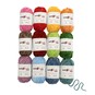 Knitcraft Bright Tiny Chenille DK Yarn 25g 12 Pack image number 1