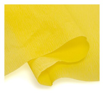 Yellow Crepe Paper 100cm x 50cm