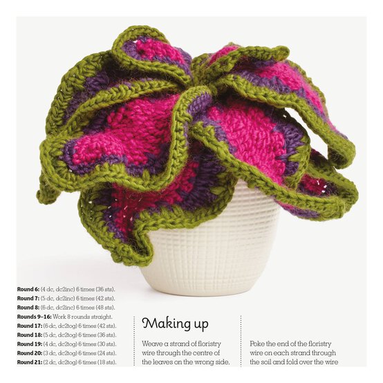 Crocheted Houseplants Crochet Book image number 7