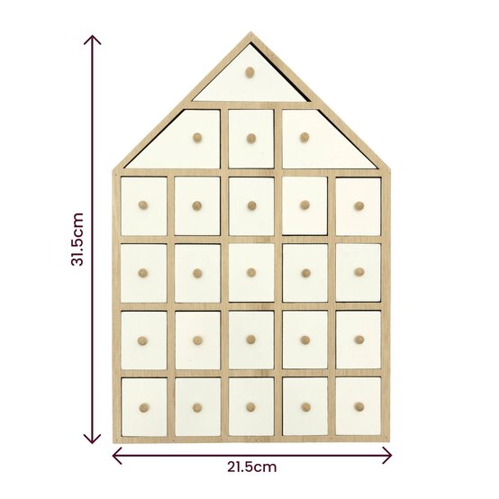 Wooden House Advent Calendar image number 5