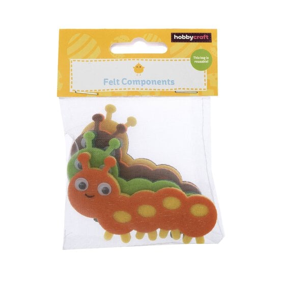 Felt Caterpillars 4 Pack image number 3
