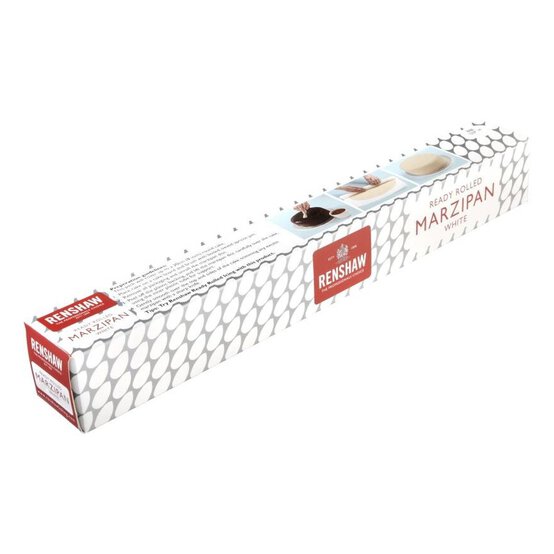 Renshaw Ready Rolled White Marzipan 400 g image number 1