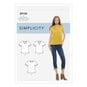 Simplicity Women’s Top Sewing Pattern S9133 Sizes 16 to 24 image number 1