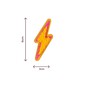 Lightning Iron-On Patch image number 3