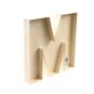 Wooden Fillable Letter M 22cm image number 1