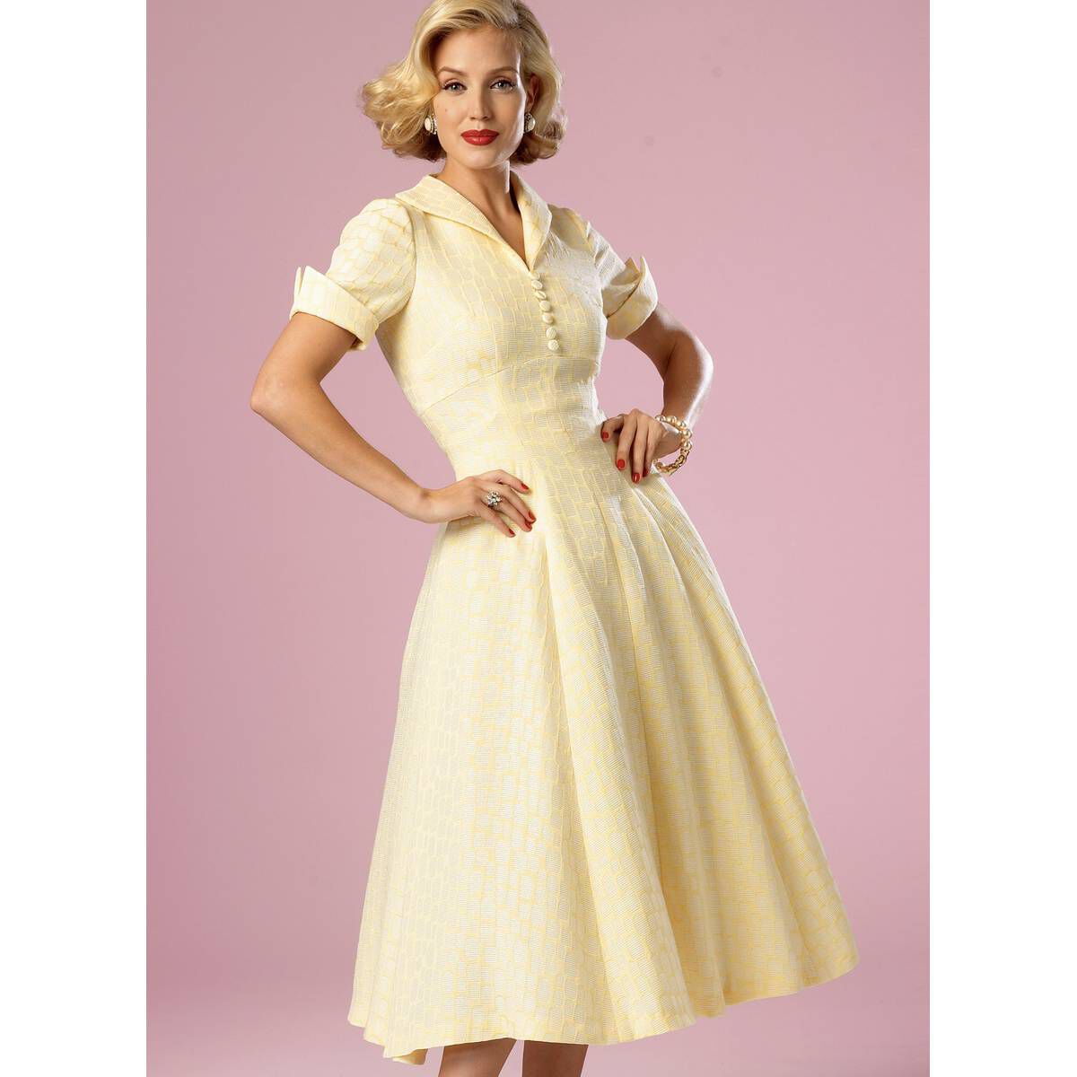 Butterick Vintage Dress Sewing Pattern B6018 (6-14) | Hobbycraft