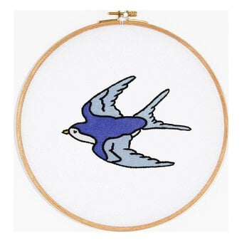 FREE PATTERN DMC Swallow Embroidery 0257