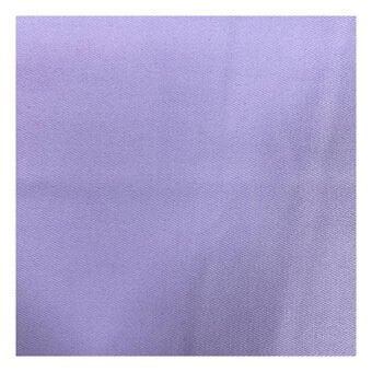 Lilac Lightweight Drill Fabric by the Metre image number 2