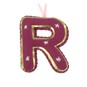 Hanging Felt Letter R Decoration image number 3