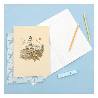 Tiki Beach Notebook Set A4 3 Pack