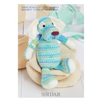 Sirdar Snuggly DK and Baby Crofter DK Dog Toy Digital Pattern 1458