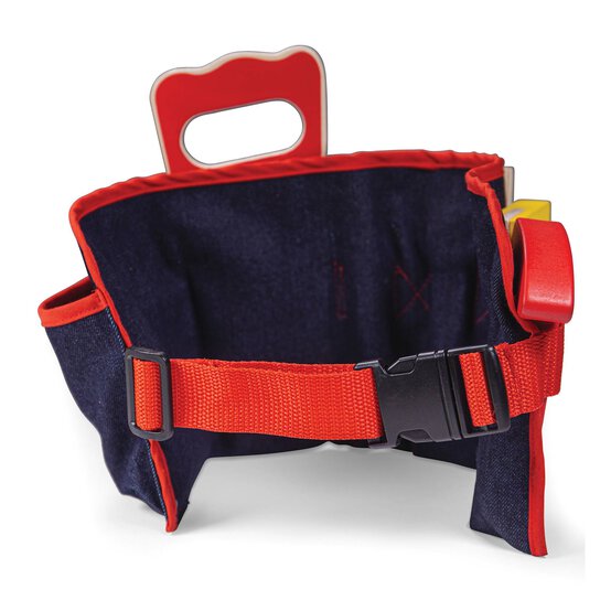 Bigjigs Red Carpenters Toolbelt image number 7