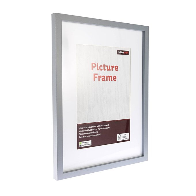 Light Grey Picture Frame 30cm x 40cm image number 1