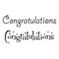 Congratulations Clear Stamp Set 2 Pack image number 1