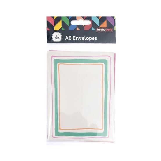 Party Envelopes A6 6 Pack  image number 4