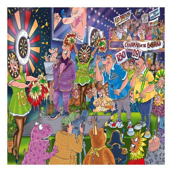 Wasgij Mystery 30 Bullseye Jigsaw Puzzle 1000 Pieces image number 2