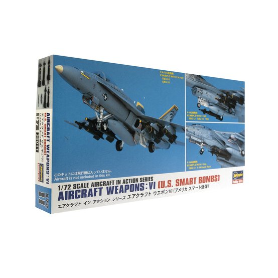 Hasegawa US Smart Bombs Aircraft Weapons Set VI 1:72 image number 1