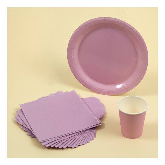 Candy Pink Napkins 20 Pack image number 3