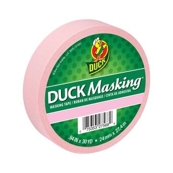 Duck Tape Pink Masking Tape 24mm x 27.4m