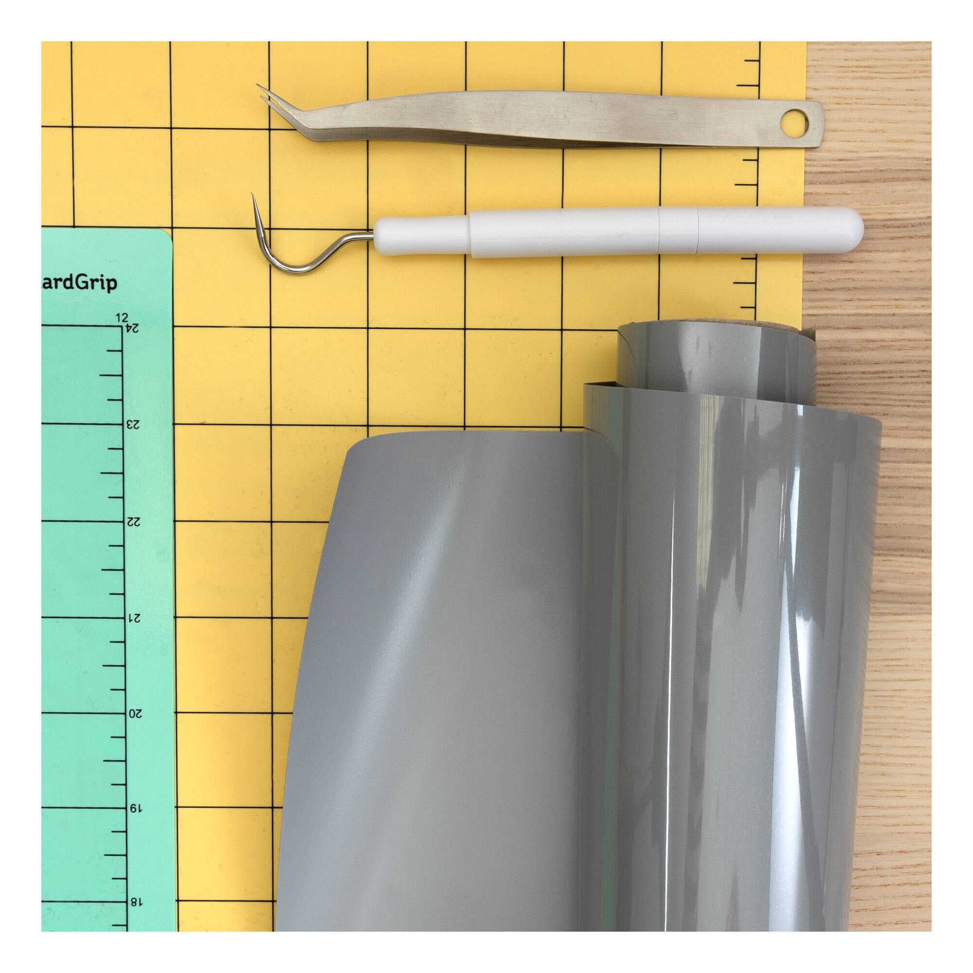 Siser Grey Easyweed Heat Transfer Vinyl 30cm x 50cm Hobbycraft