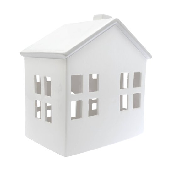 Large Glazed Ceramic House 28cm image number 4