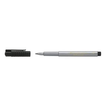Faber-Castell Silver Metallic Pitt Artist Pen
