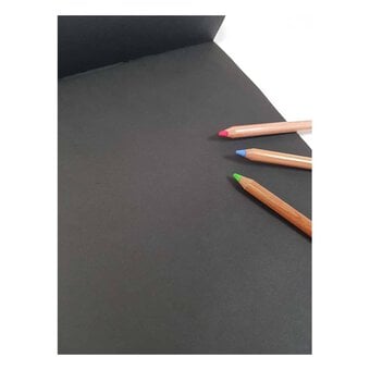Seawhite Black Paper Pad A4 50 Sheets