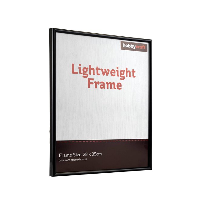 Black Lightweight Frame 28cm x 35cm image number 1