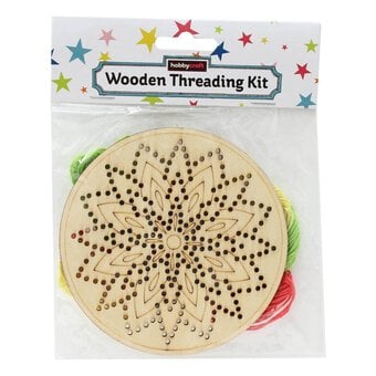Mandala Wooden Threading Kit