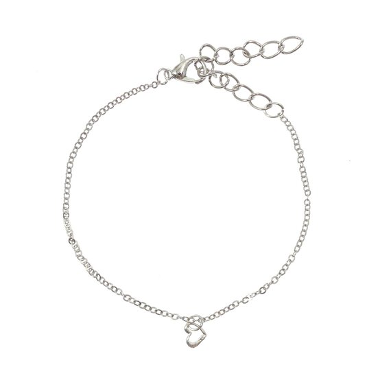 Create & Celebrate Bridesmaid Bracelet with Heart Charm image number 3