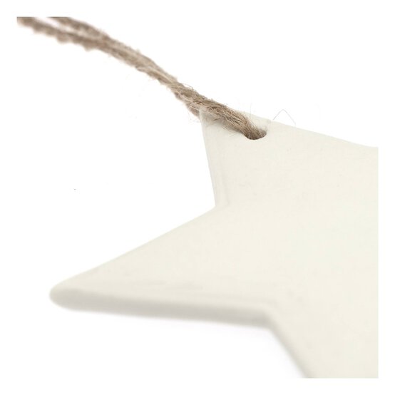 Shine Together Hanging Ceramic Star Decoration 10cm image number 2