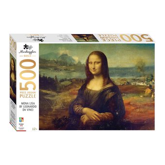 Mindbogglers Mona Lisa Jigsaw Puzzle 500 Pieces