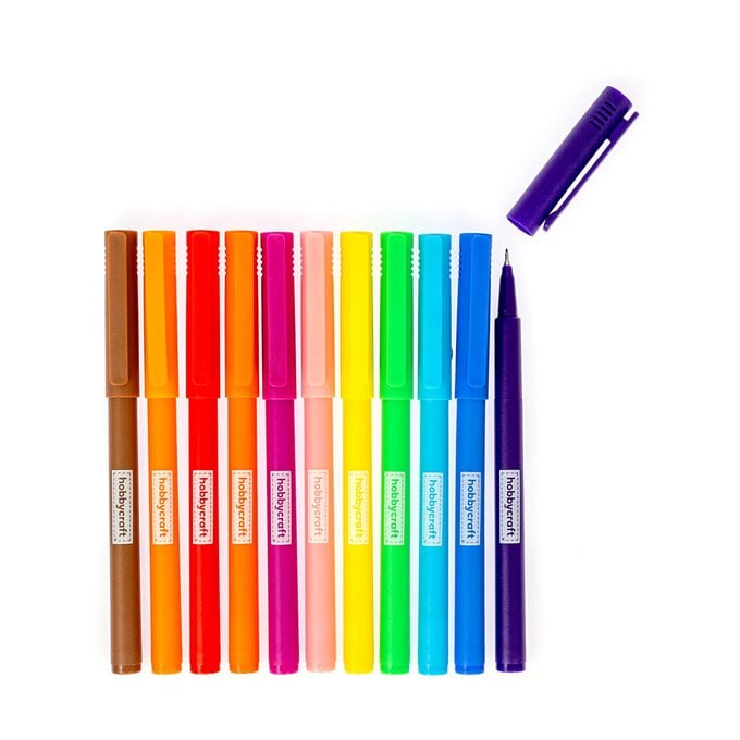 Ultra Fine Coloured Markers  12 Pack image number 1