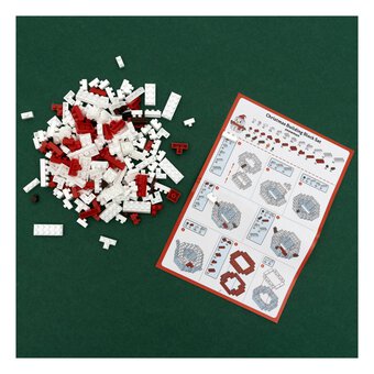 Snowman Building Blocks Set
