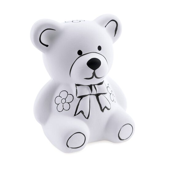 Paint Your Own Teddy Bear Money Box image number 1