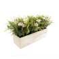 Floral Wooden Planter image number 3