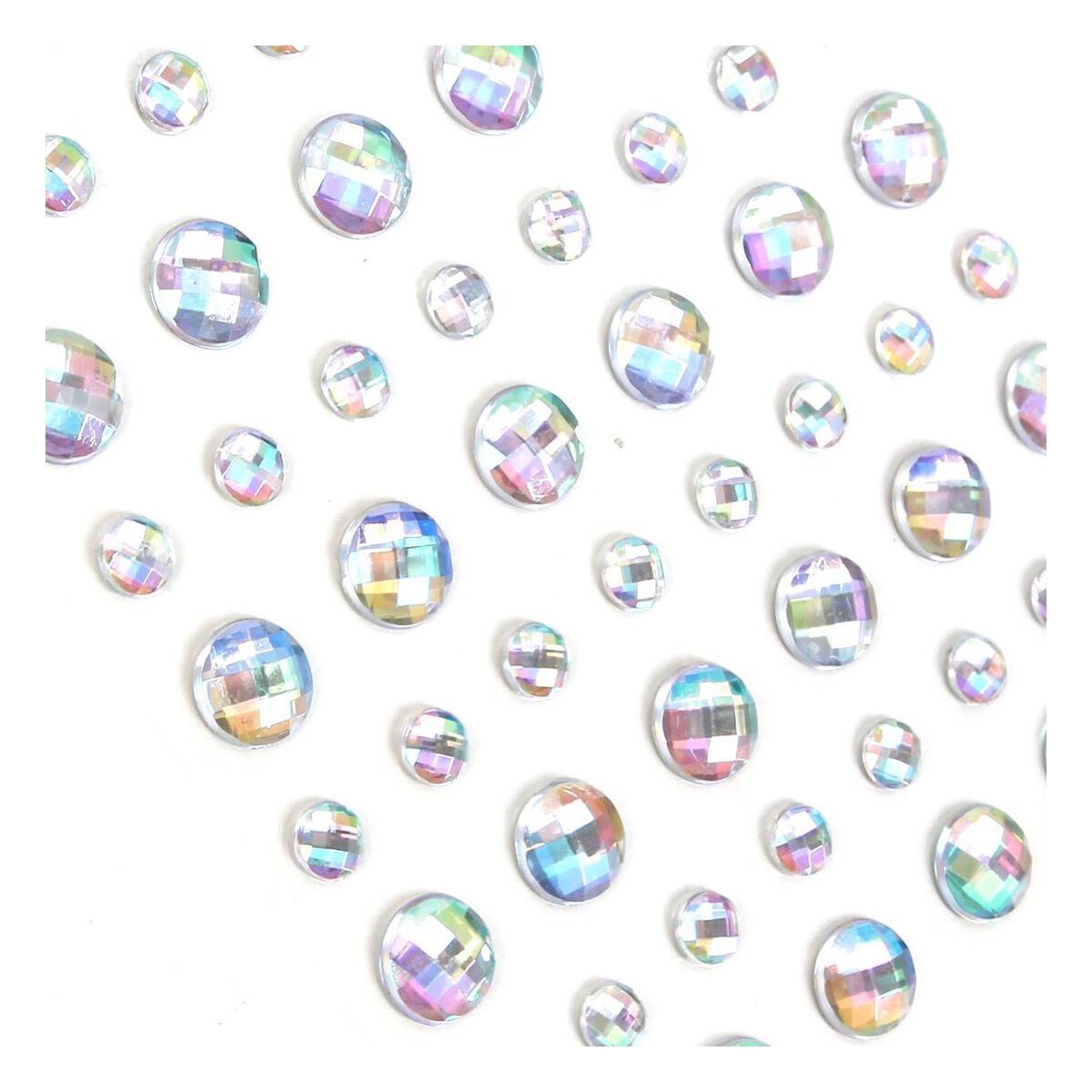 Iridescent Shimmer Gems 56 Pack Hobbycraft