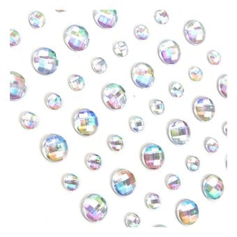 Iridescent Shimmer Gems 56 Pack