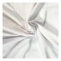 White Cotton Spandex Jersey Fabric by the Metre image number 1
