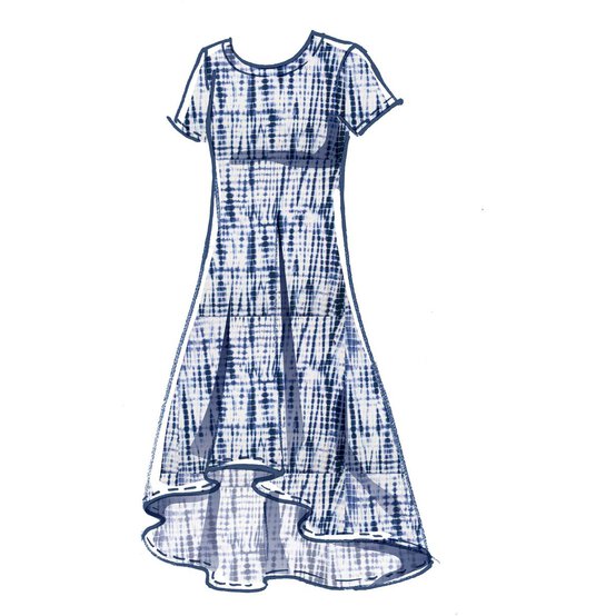 McCall&rsquo;s Women's Dress Sewing Pattern XS-M M8062 image number 3