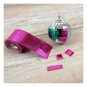 Fuchsia Mosaic Mirror Roll 1m image number 2
