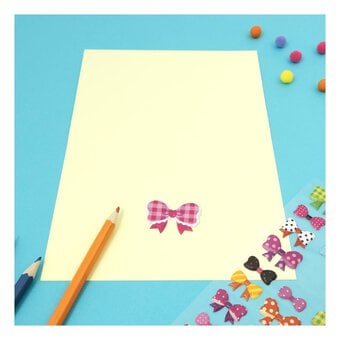 Ribbon Bow Puffy Stickers