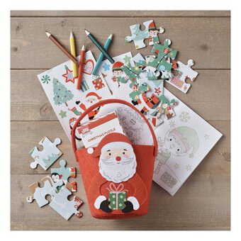 Santa Basket Craft Kit