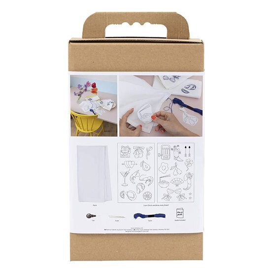Table Napkin Embroidery Kit image number 4