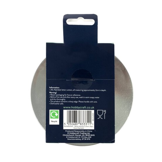 Whisk Alphabet Cutters 26 Pieces image number 6