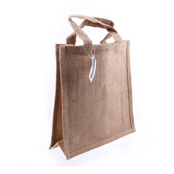 Jute Bag 28cm x 28cm x 10cm image number 1
