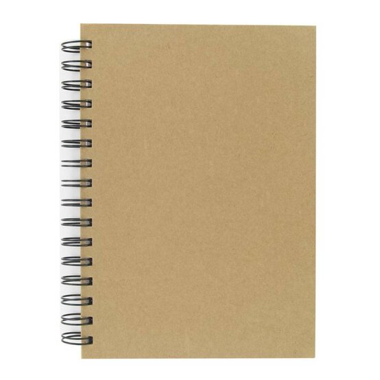 Kraft Spiral Notebook A5 image number 1